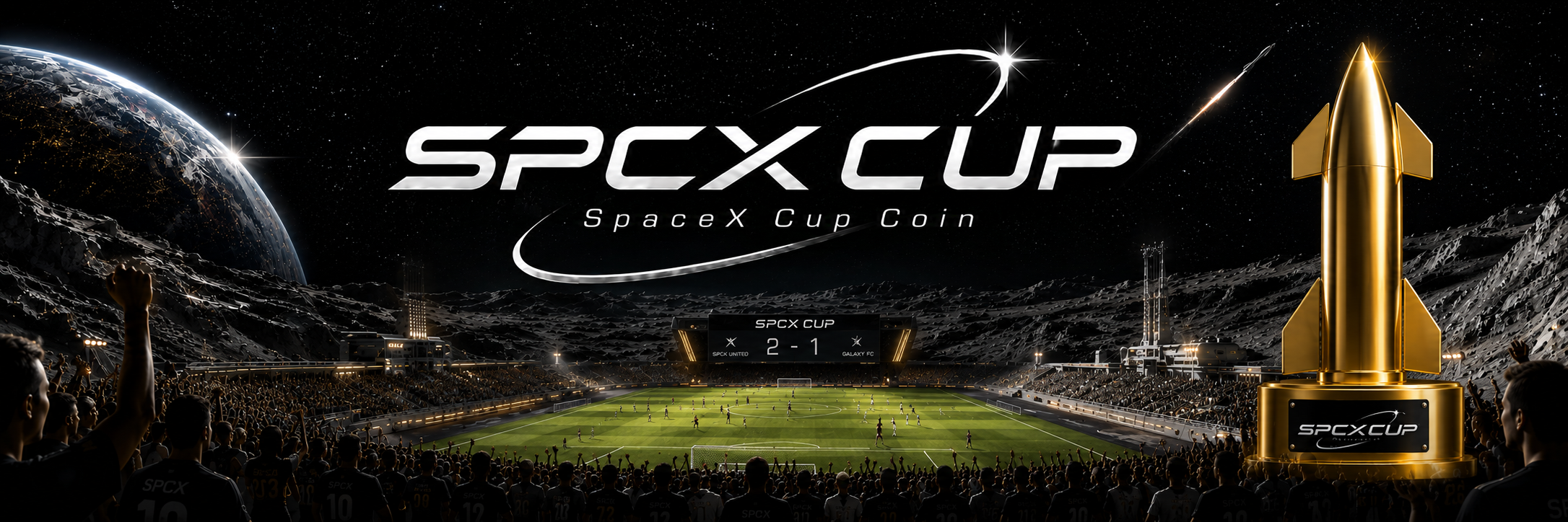 SpaceX Cup Coin — Building the Future. Expanding Humanity.